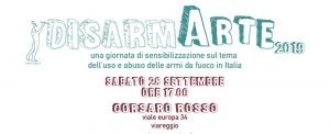 DisarmArte 2019. Sarò anche io a Viareggio il 28 settembre. @ Corsaro Rosso