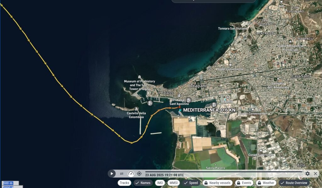 Mediterranea disobbedisce all’ordine del porto lontano