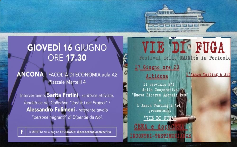 Scopri di più sull'articolo Il 16 e 17 giugno sarò nelle Marche con Benaccoglienza. Venite!